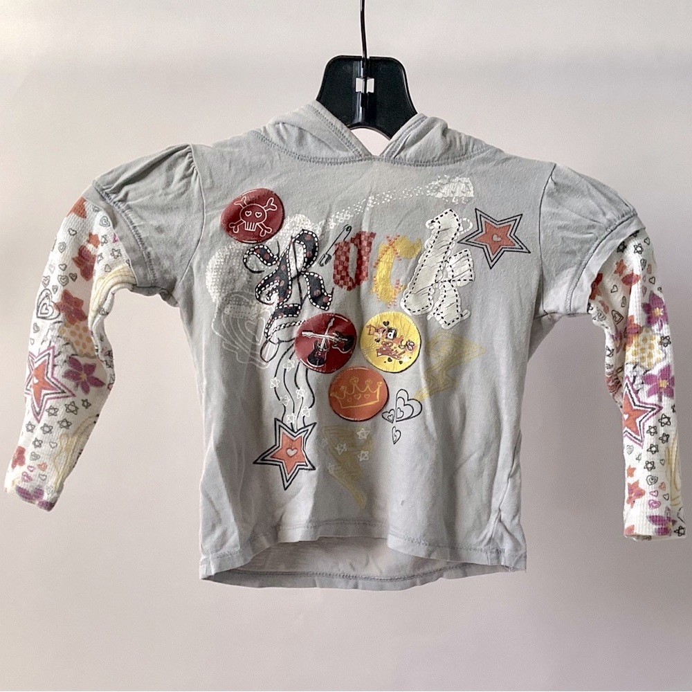 W Girl Children’s Rock Sweatshirt/Hoodie Size 2T